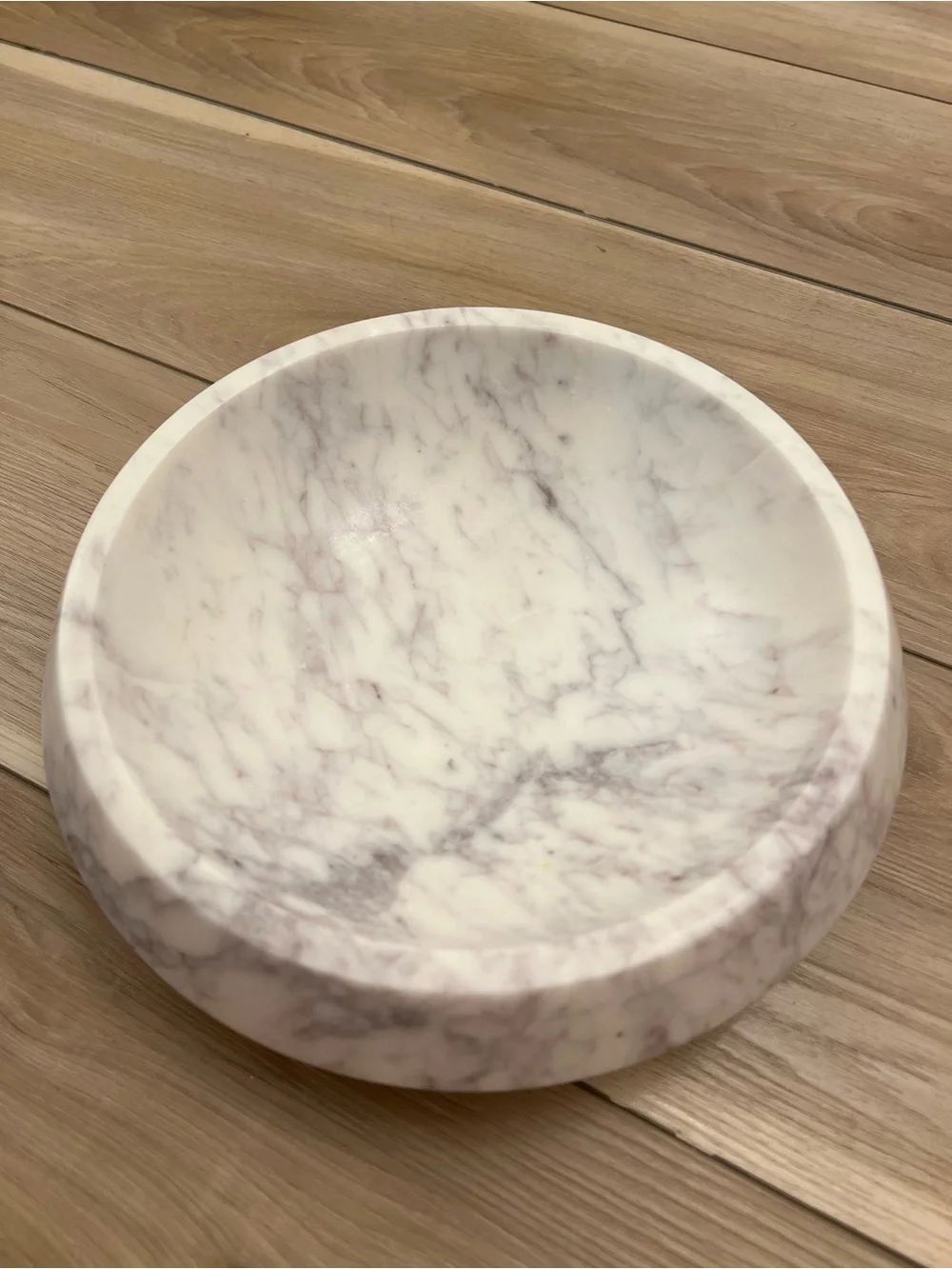 White Marble  Decorative Bowl